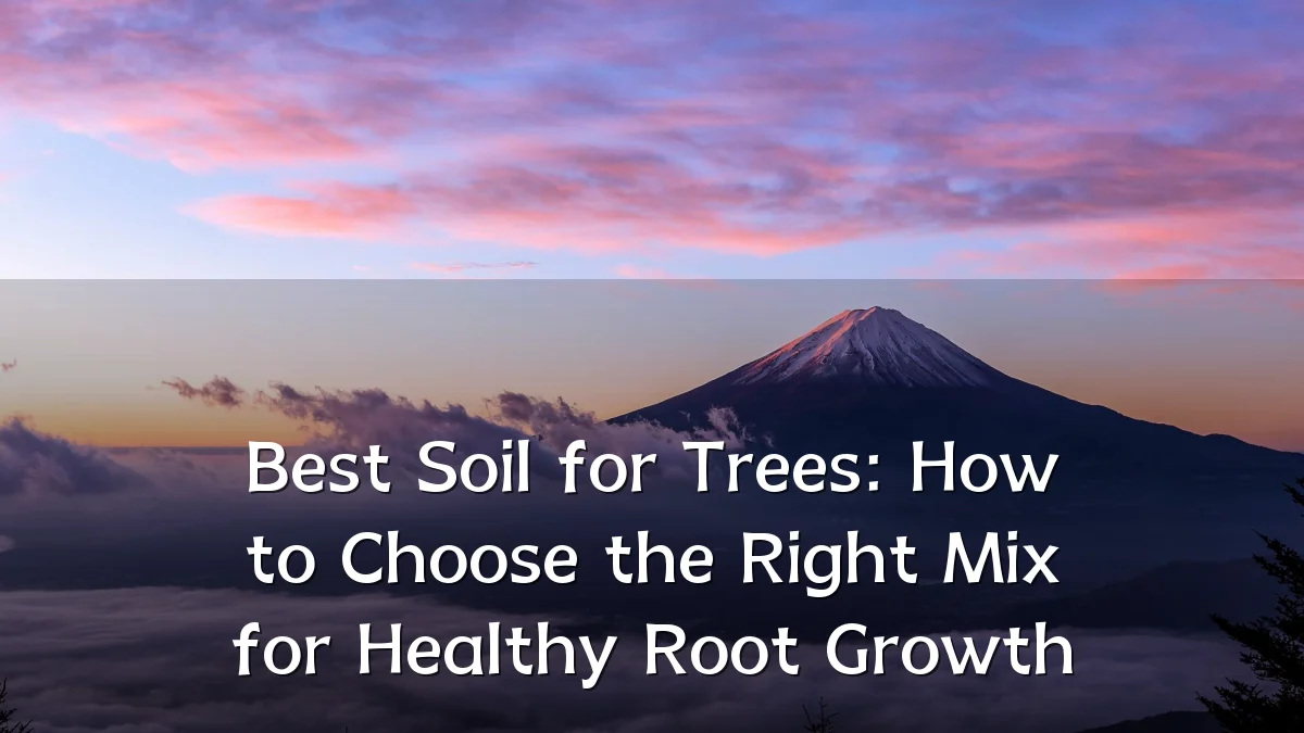 Best Soil for Trees: How to Choose the Right Mix for Healthy Root Growth