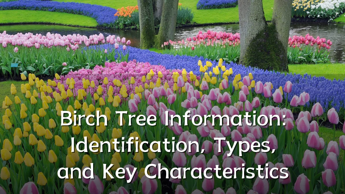 Birch Tree Information: Identification, Types, and Key Characteristics