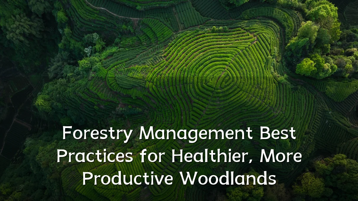 Forestry Management Best Practices for Healthier, More Productive Woodlands